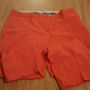 Orange capris